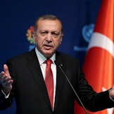 BEKYMRET: Tyrkias president Recep Tayyip Erdoğan ønsker oppmerksomhet rundt problemene i Syria.