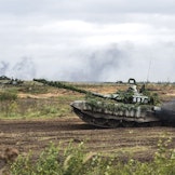Russiske styrker øver under Zapad-øvelsen i 2017