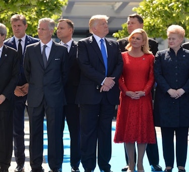 Minitoppmøtet den 25. mai 2017 var ikke vellykket. Nyinnsatte president Trump oppfylte ikke forventningene om at han skulle stadfeste USAs tradisjonelle tilnærming til NATO.