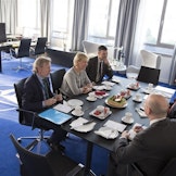 ​Bilateralt møte mellom NATOs generalsekretær Jens Stoltenberg og Sverige utenriksminister Margot Wallström
